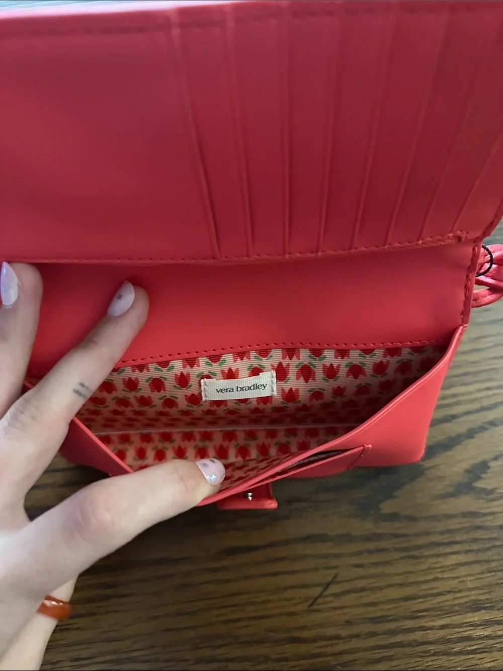 Vera Bradley textured exterior